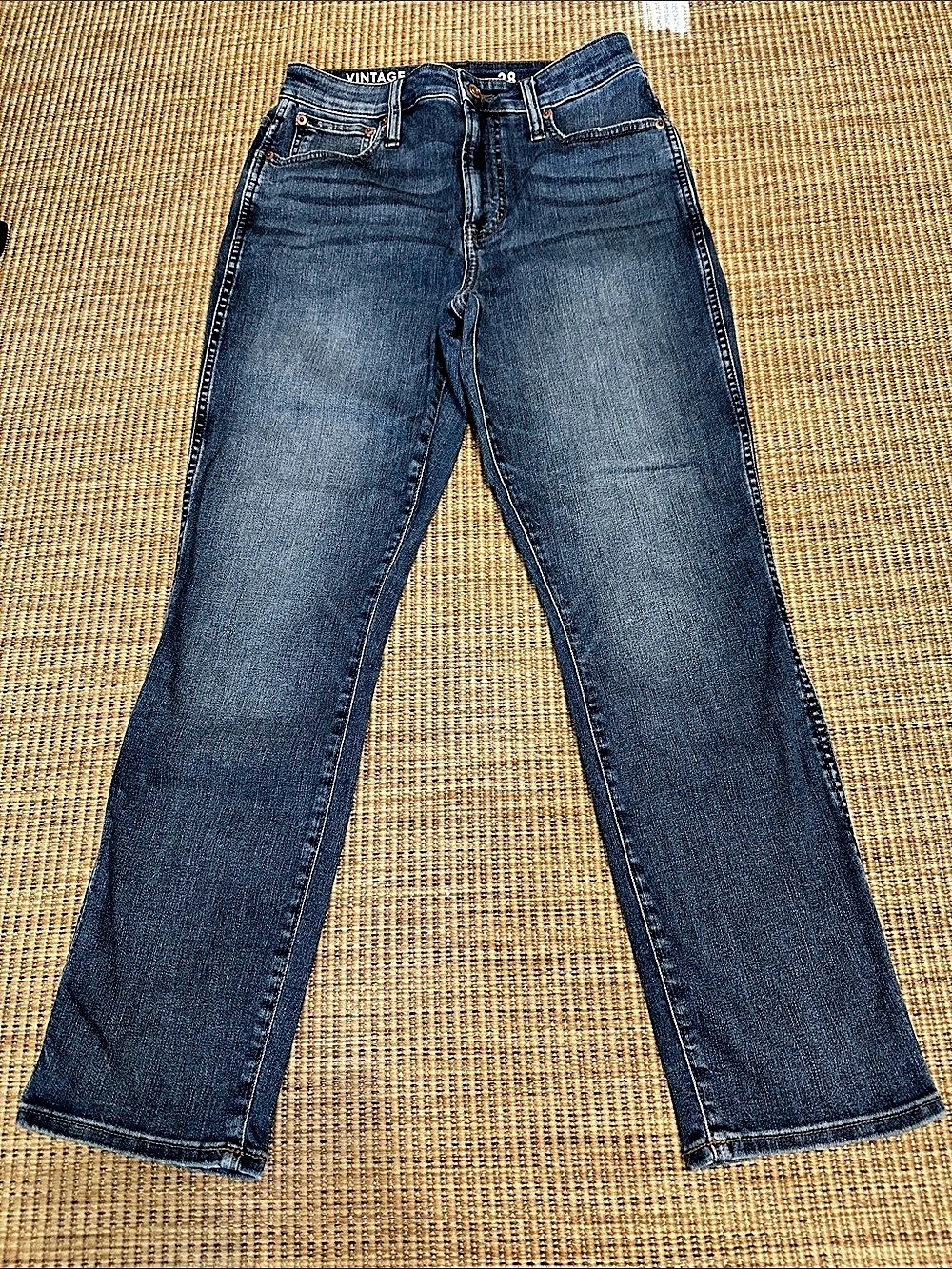 J. Crew Vintage Slim Straight Jeans - Size 28